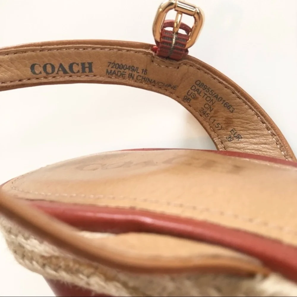 Coach dalton espadrilles